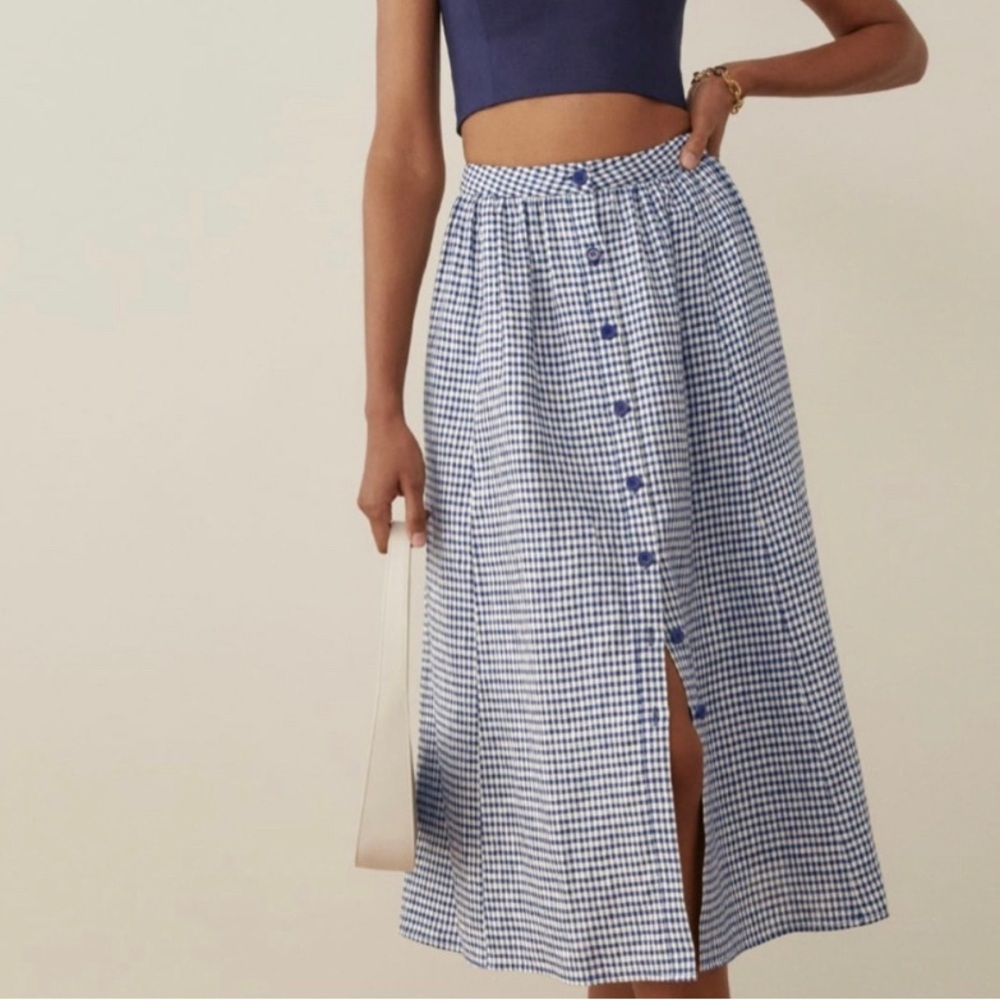 Reformation 0 Orzo Skirt - worn twice!